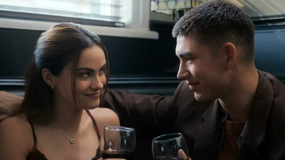 Ana and Will smiling at each other in Upgraded